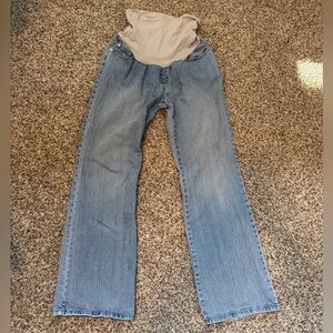 Motherhood Maternity Jeans Stretchy Flare